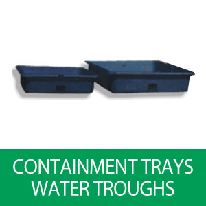 Norwesco Containment Trays and Water Troughs